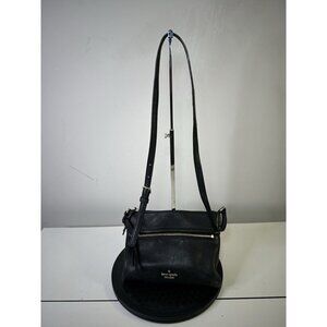 Kate Spade Black Leather Crossbody Purse